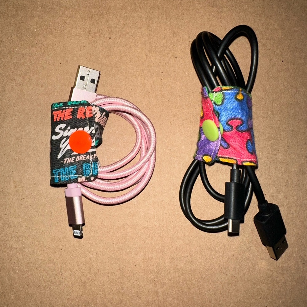 Handmade Cord Savers- Set of 2